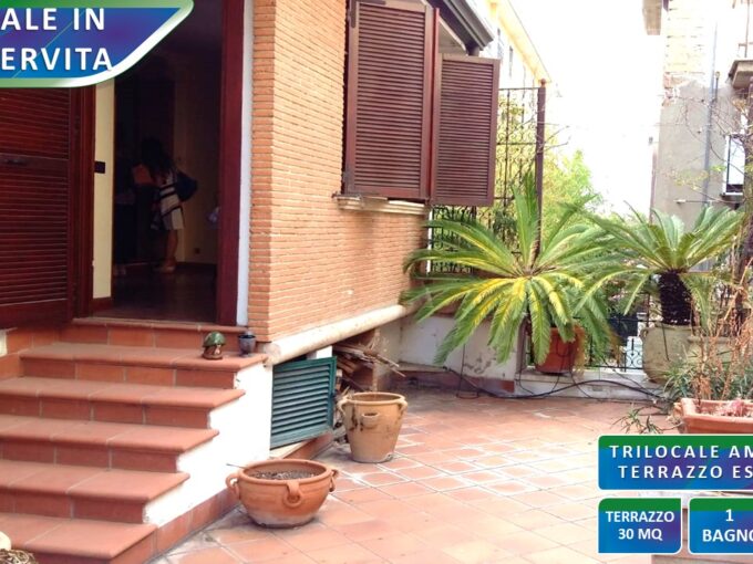APPARTAMENTO CON TERRAZZO, ZONA ROMANINA